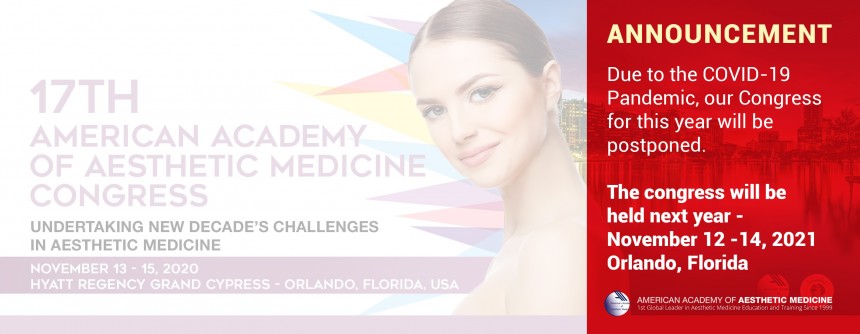 17TH American Academy of Aesthetic Medicine Congress